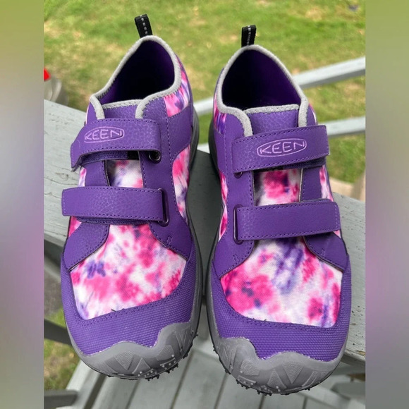 NWT KEEN Speed Runner Vibrant Grape US 7 EU 39 Hook Loop Adaptive Waterproof - Picture 5 of 11